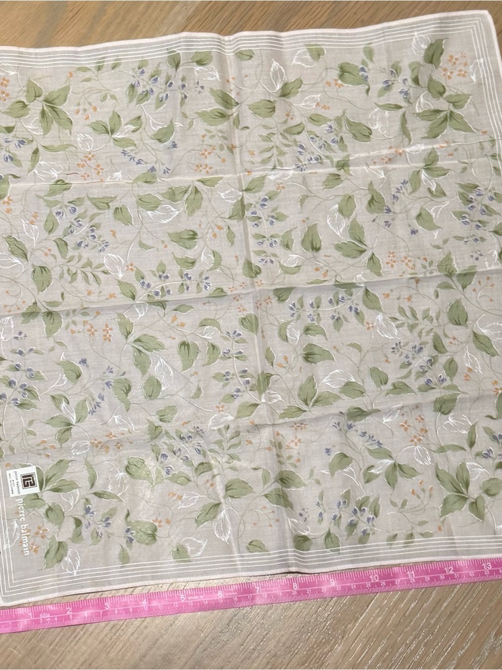 Pierre Balmain Floral square scarf
